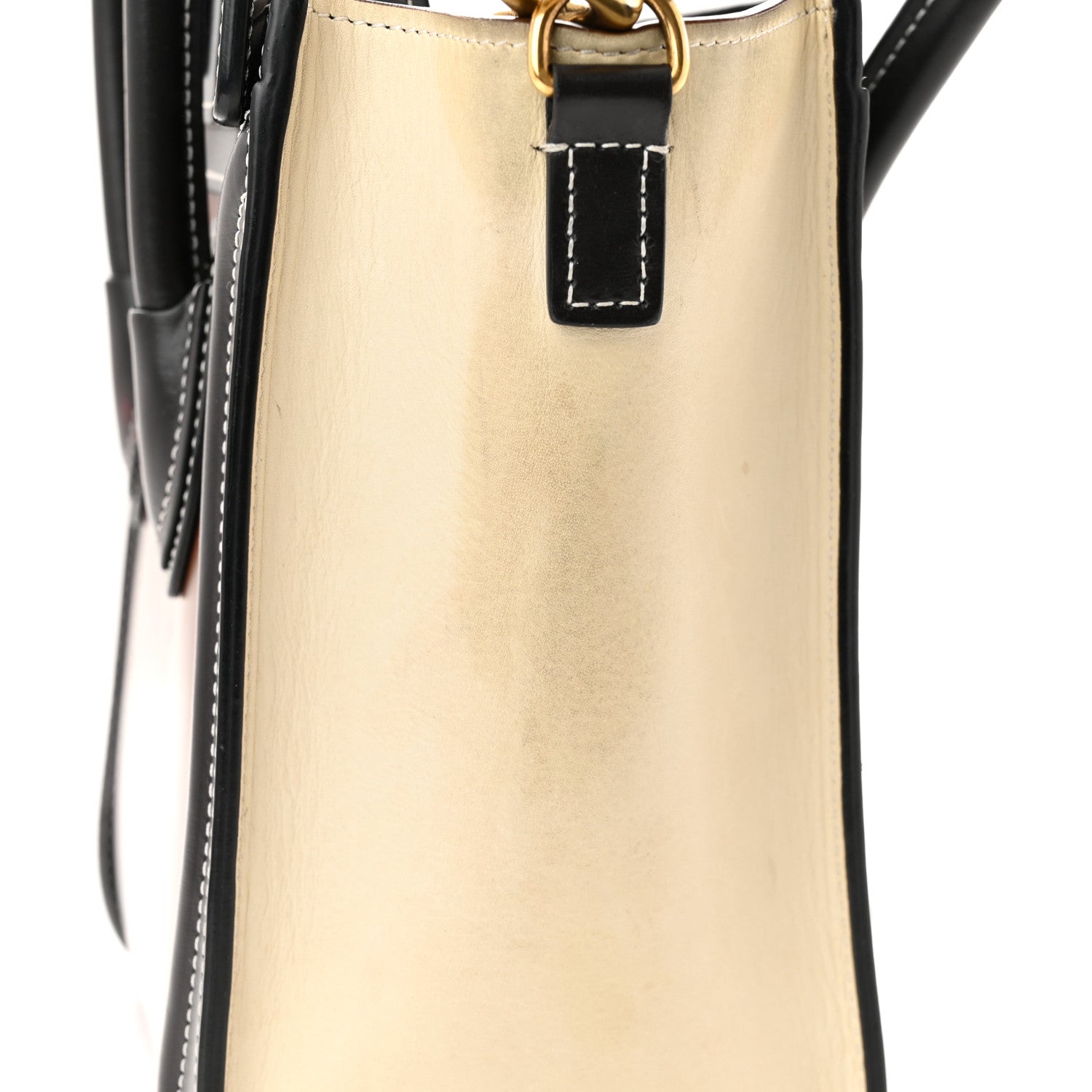 Celine Smooth Calfskin Nano Tri-Color Luggage Chestnut 13 of 15