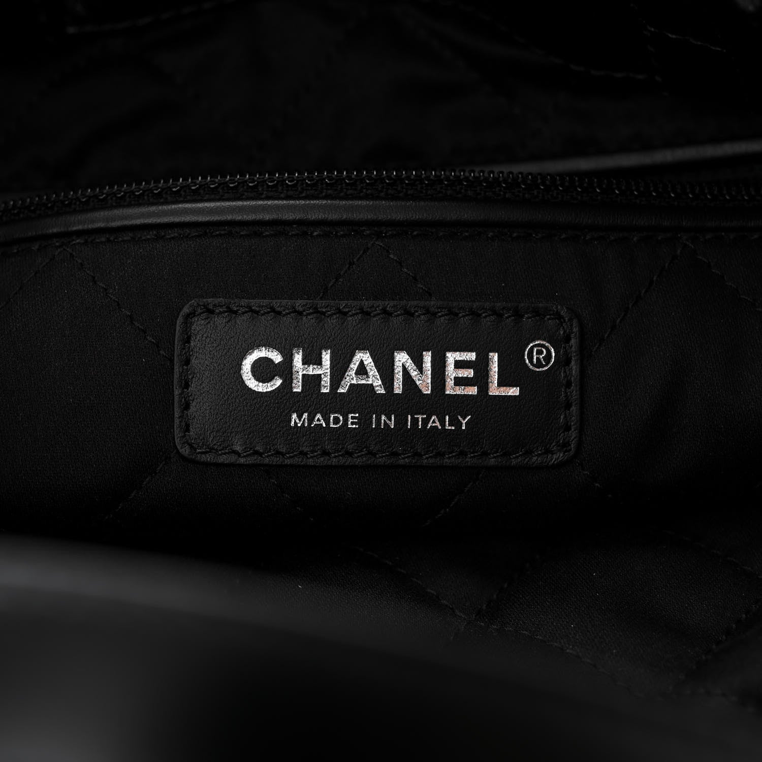 Chanel Shiny Calfskin Quilted Chanel 22 Backpack So Black 6 of 11