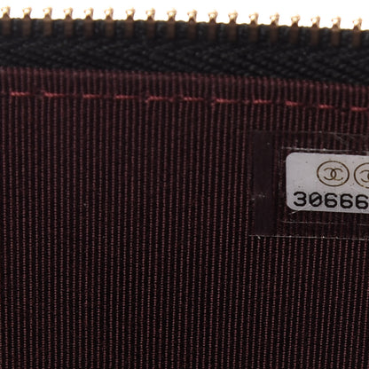 Chanel Lambskin Quilted Small Vanity Case With Chain Black 9 of 11