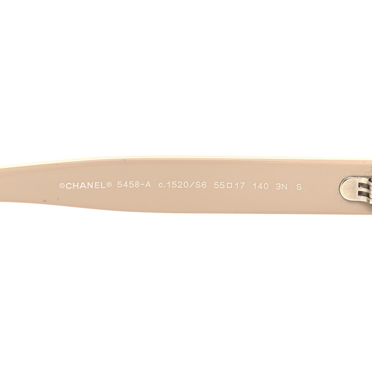 Acetate Pantos Logo Sunglasses 5458-A Beige