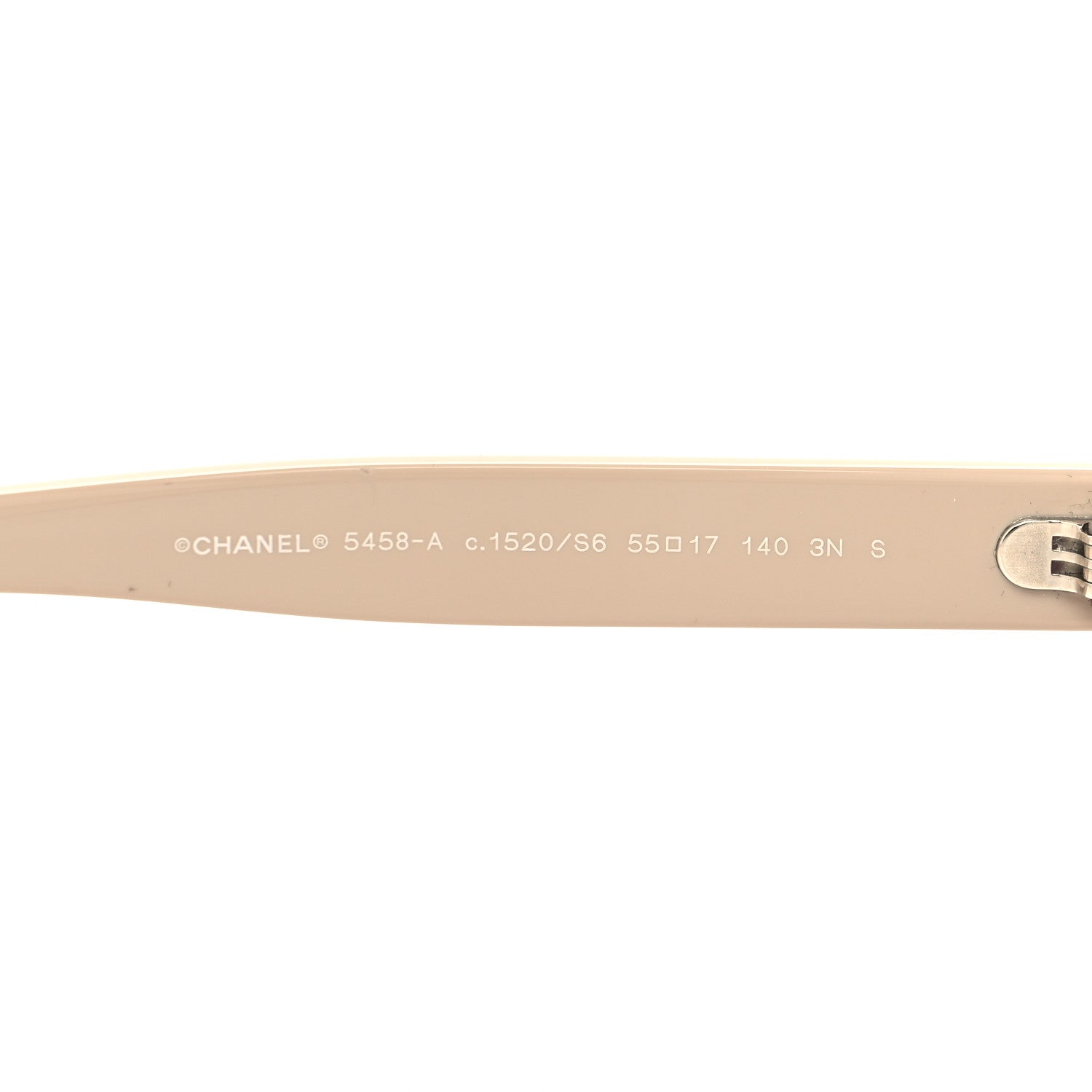 Chanel Acetate Pantos Logo Sunglasses 5458-A Beige 5 of 7