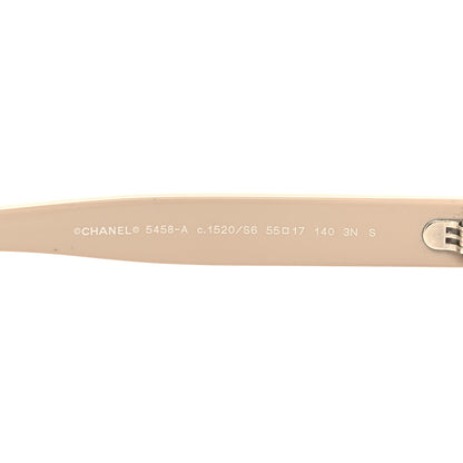 Chanel Acetate Pantos Logo Sunglasses 5458-A Beige 5 of 7