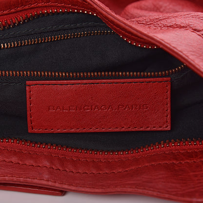 Balenciaga Agneau Giant 21 Rose Gold Hardware City Rouge Coquelicot 7 of 15