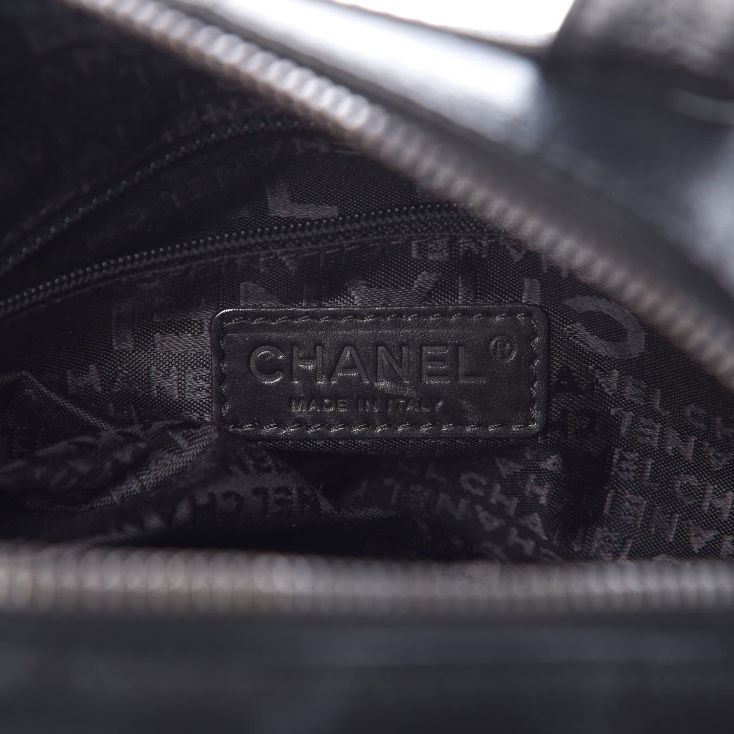 Chanel Caviar Square Stitched Tote Black 6 of 7