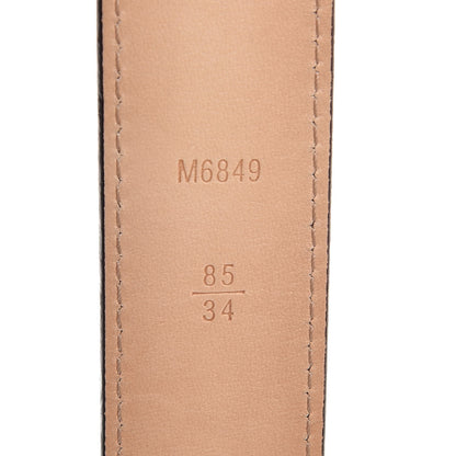 Louis Vuitton Vernis LV Frame Belt 85 34 Amarante 4 of 9