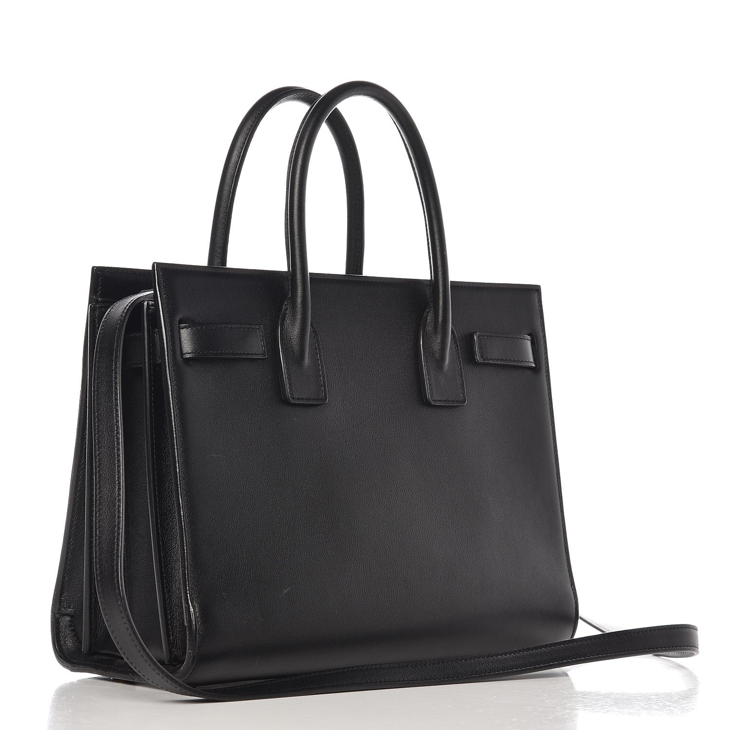 Saint Laurent Calfskin Baby Sac de Jour Black 3 of 8