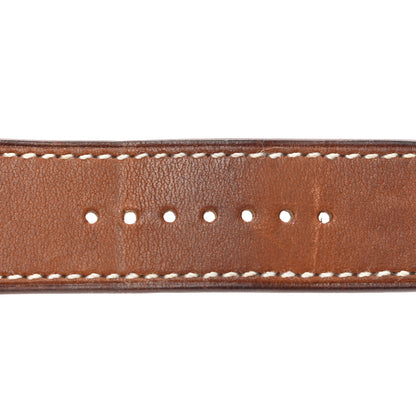 Hermes Barenia 44mm Apple Watch Single Tour Band Fauve 3 of 8