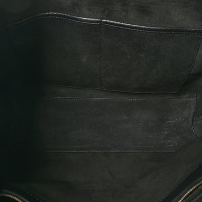 Valentino Garavani Grained Calfskin Rockstud Shoulder Tote Black 5 of 8