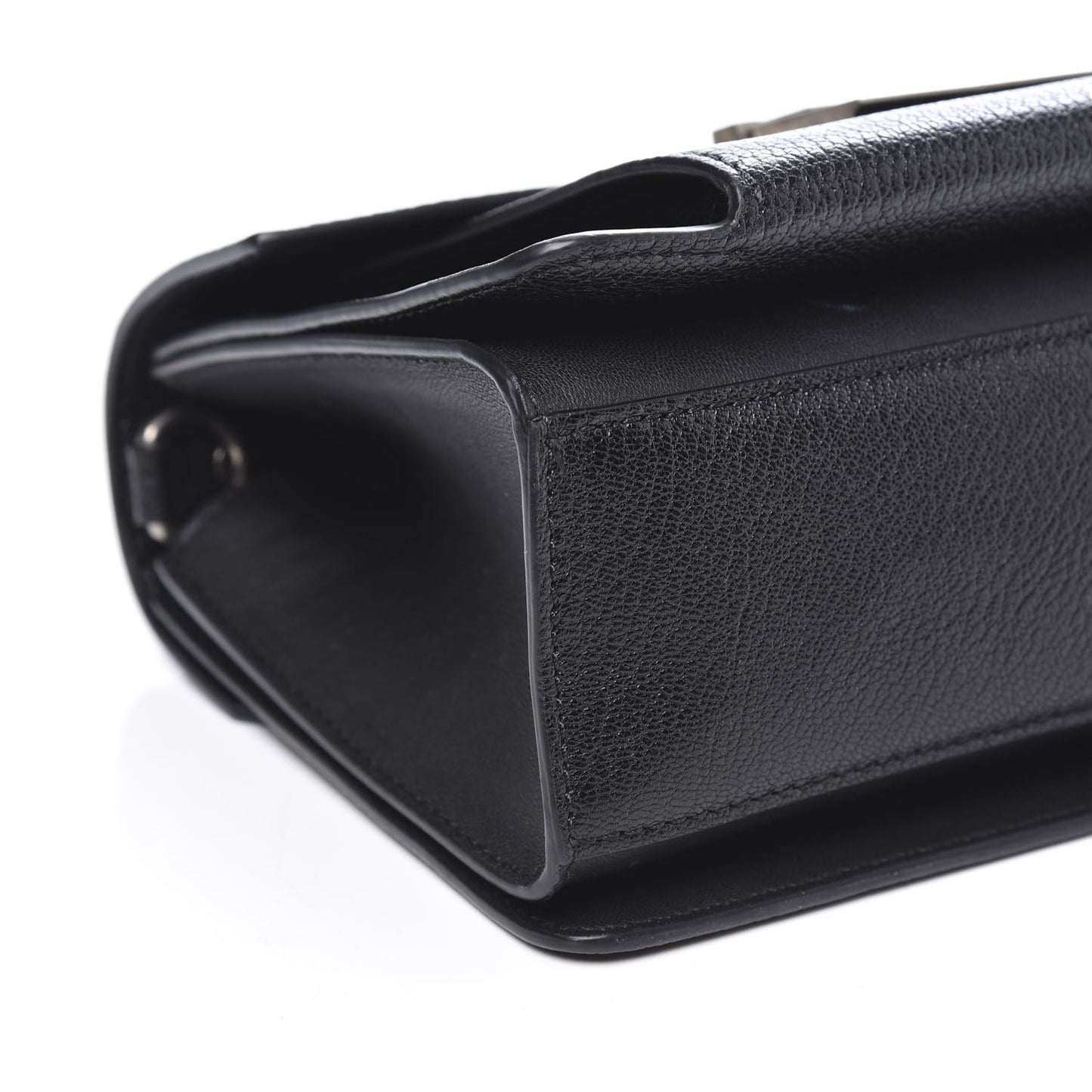 Goatskin Small GV3 Shoulder Bag Black