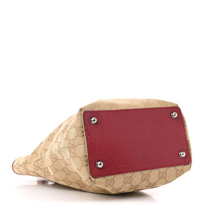 Gucci Monogram Small Eclipse Tote Red 4 of 10