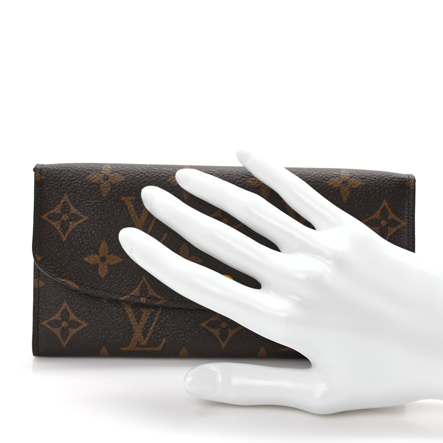 Louis Vuitton Monogram Emilie Wallet Jonquille 2 of 9