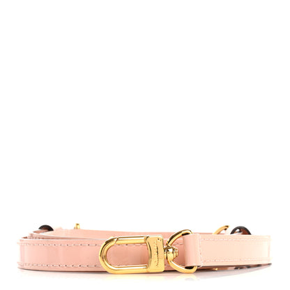 Louis Vuitton Patent 16mm Adjustable Shoulder Strap Rose Ballerine 1 of 6