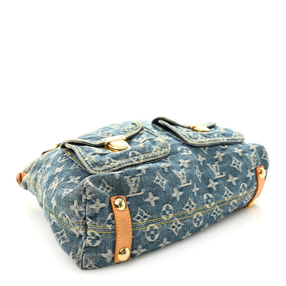 Louis Vuitton Denim Baggy GM Blue 4 of 13