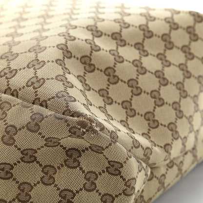Gucci Monogram Large Horsebit Chain Hobo Dark Brown 15 of 17