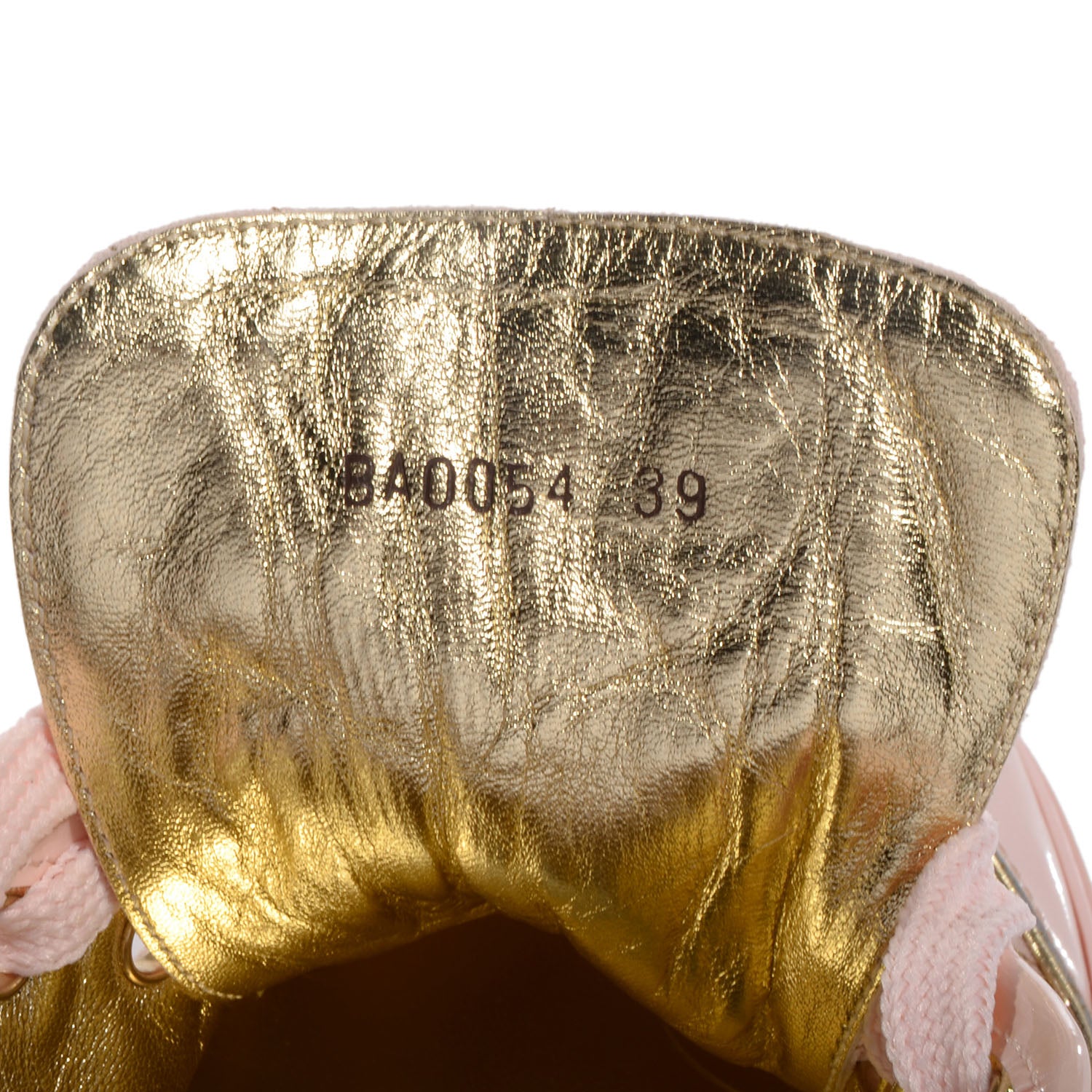 Louis Vuitton Patent Monogram Sneakers 39 Pink 7 of 8