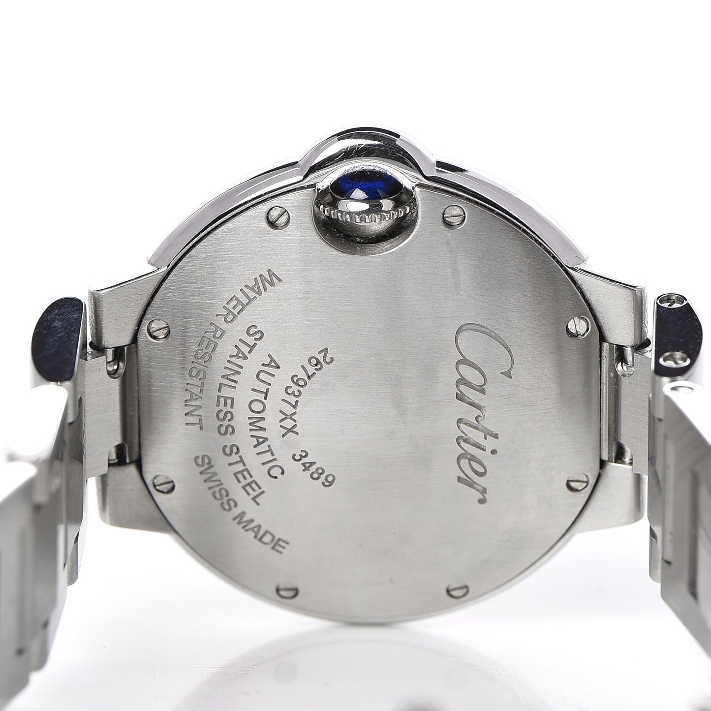 Stainless Steel Diamond 33mm Ballon Bleu De Automatic Watch