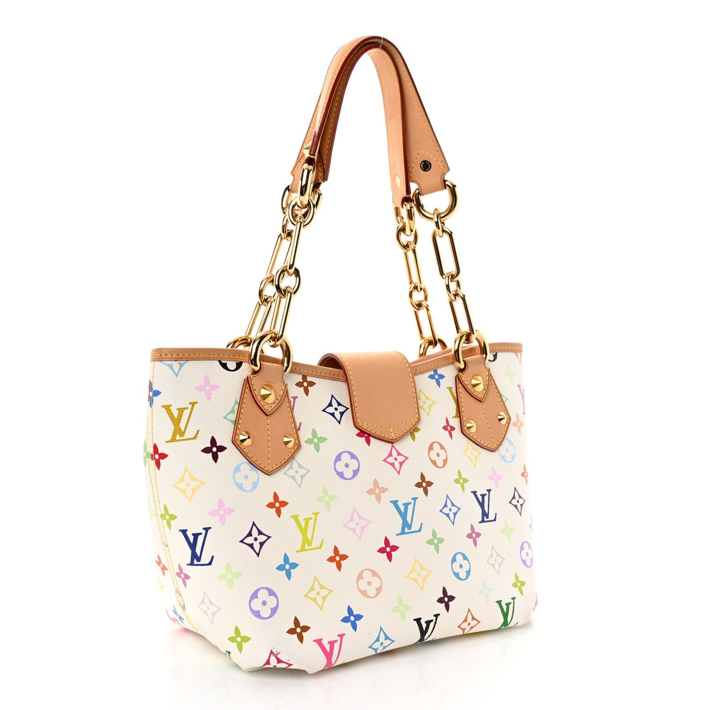 Monogram Multicolor Annie MM White