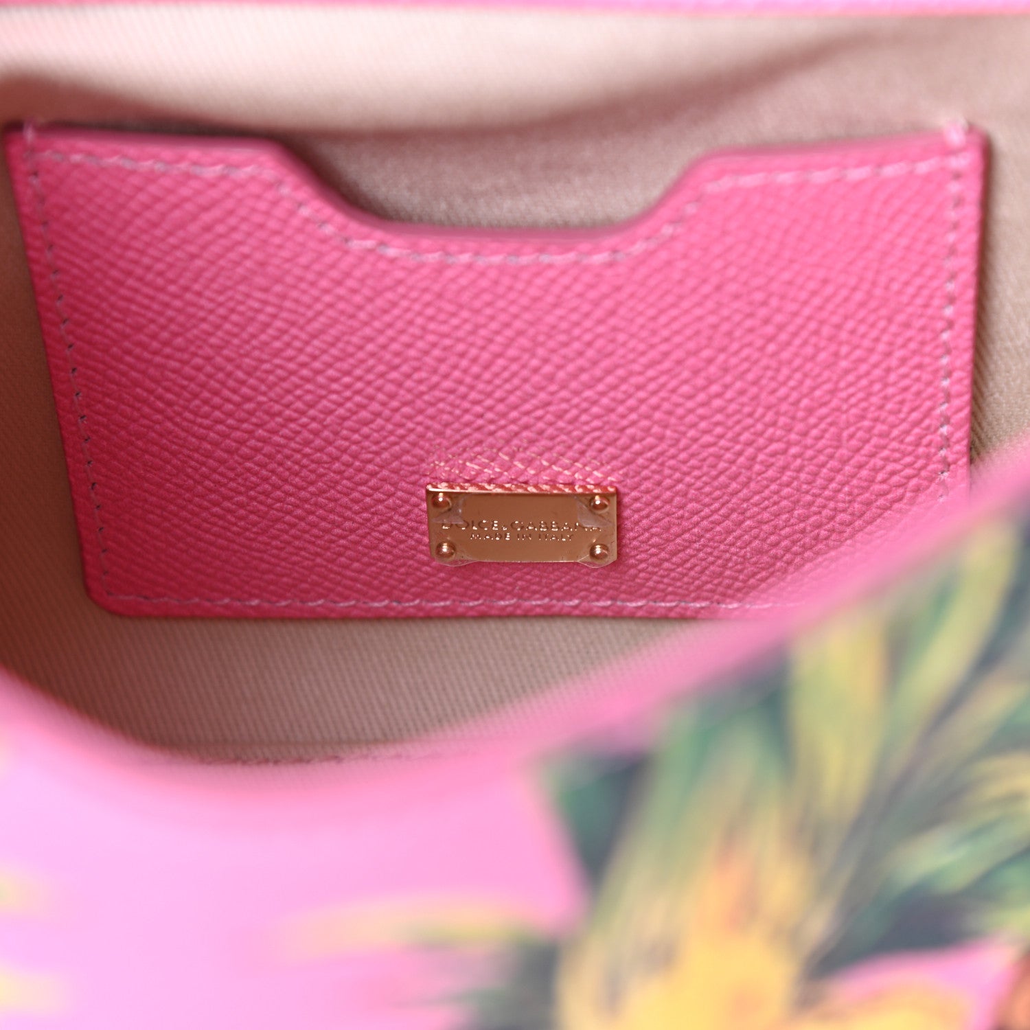 Dolce & Gabbana Dauphine Pineapple Print Small Miss Sicily Satchel Rosa 6 of 8