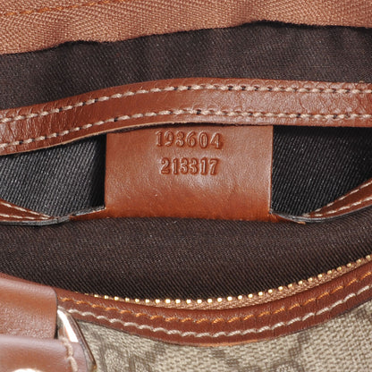 Gucci Monogram Small Boston Brown 7 of 7