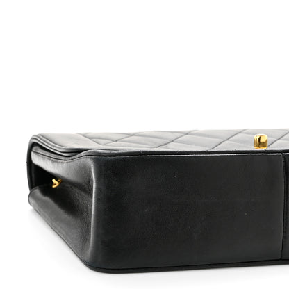 Chanel Lambskin Quilted Medium Single Flap Black 9 of 11