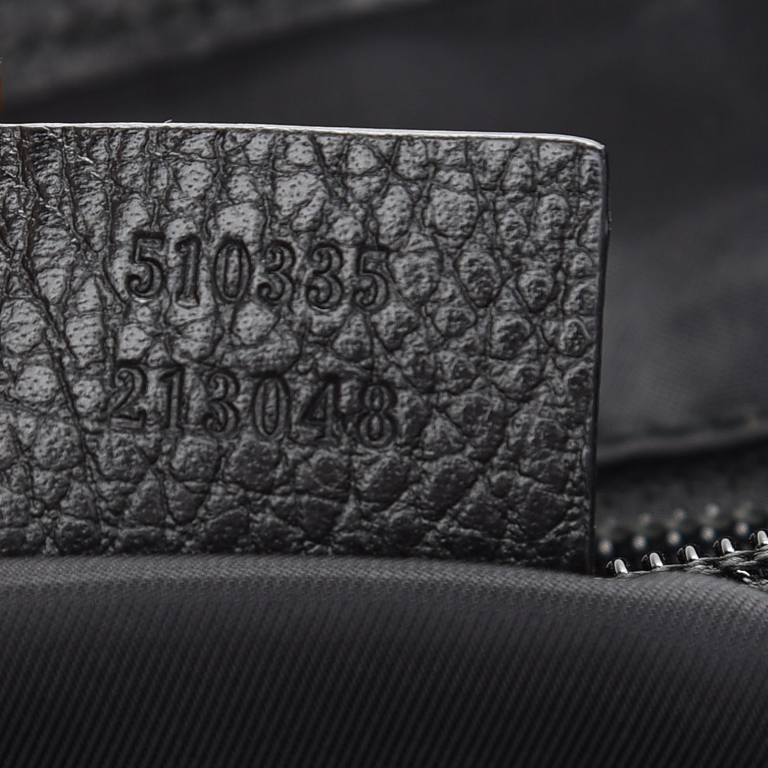 Gucci Nylon Monogram Double Buckle Flap Messenger Bag Black 7 of 9