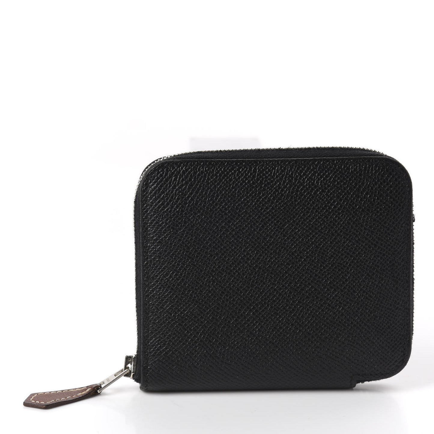 Epsom Silk'in Compact Wallet Black
