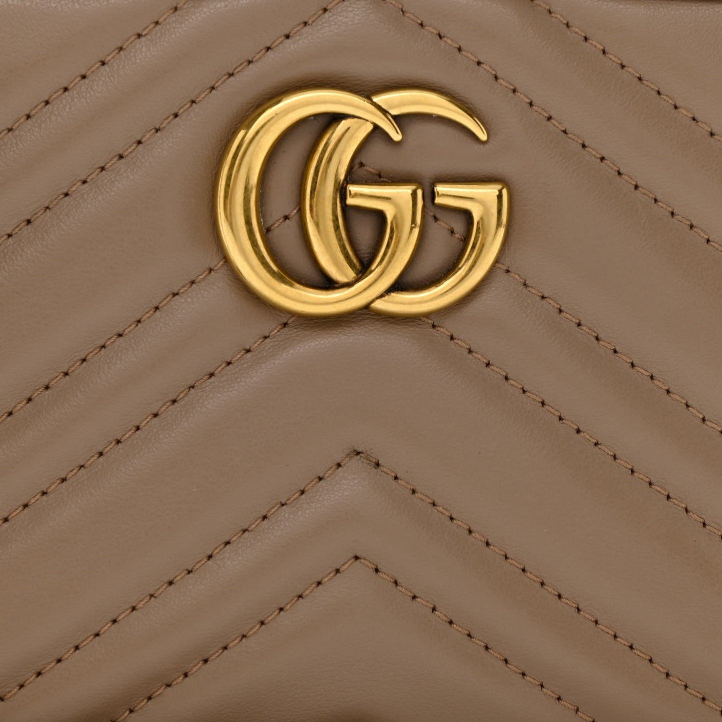 Calfskin Matelasse Mini GG Marmont Chain Shoulder Bag Porcelain Rose