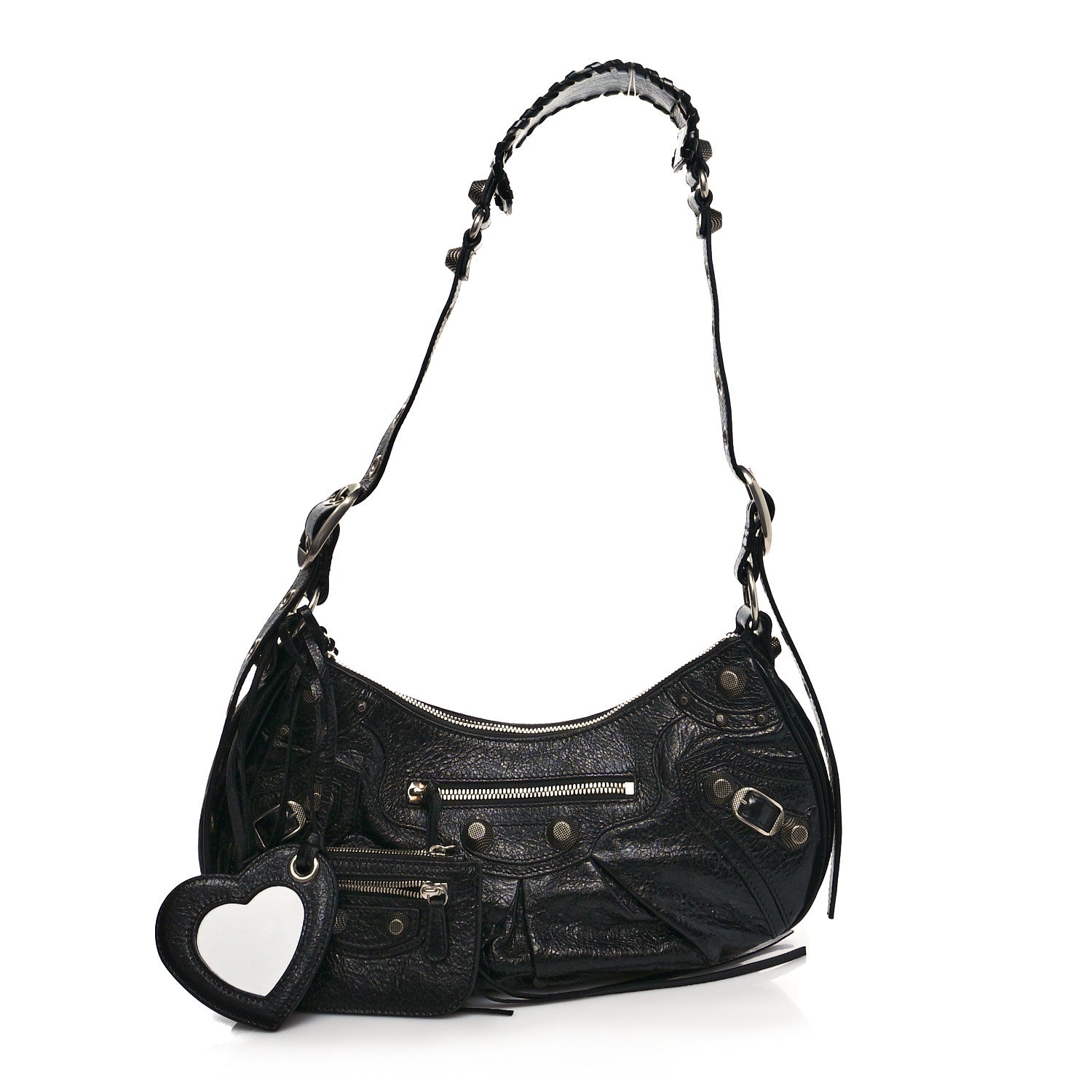 Balenciaga Agneau Arena Small Le Cagole Shoulder Bag Black 1 of 10