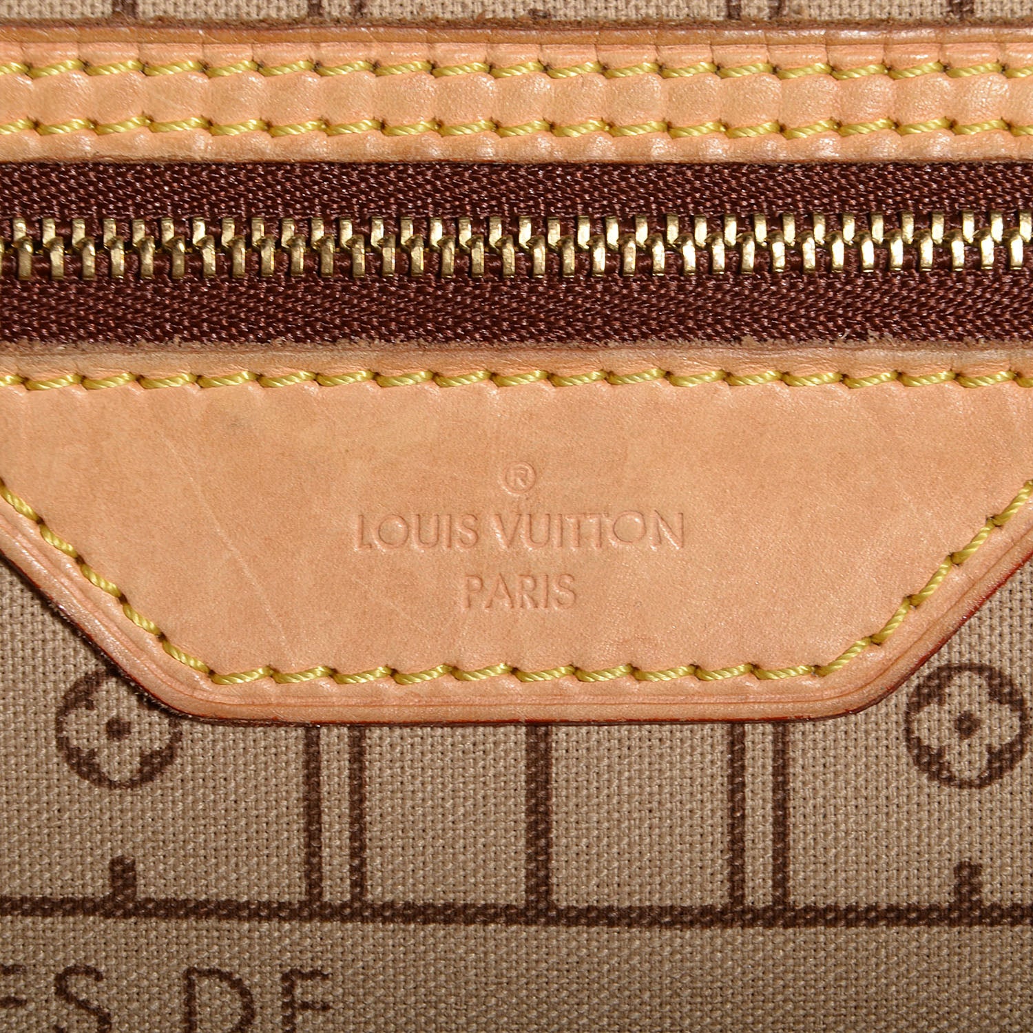 Louis Vuitton Monogram Neverfull MM 7 of 8
