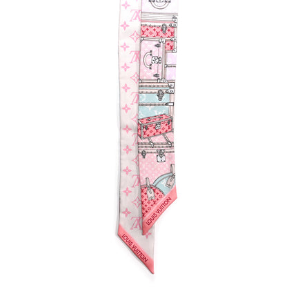 Louis Vuitton Silk Monogram Let's Go BB Bandeau Pink 2 of 4