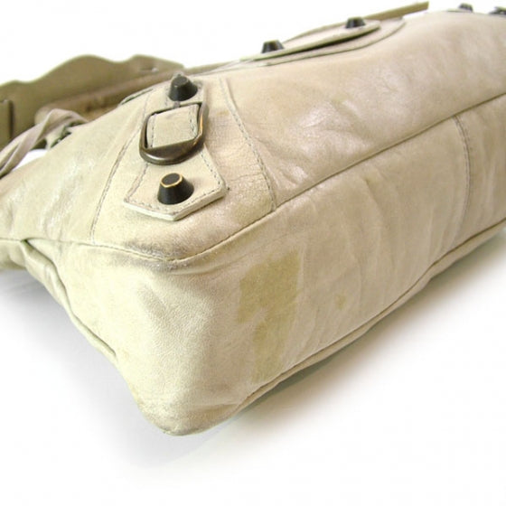 Balenciaga Chevre FIRST Tote Natural 6 of 12