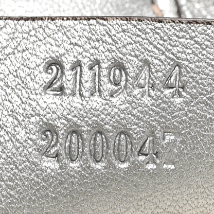 Gucci Metallic Guccissima Medium Sukey Tote Silver 7 of 18