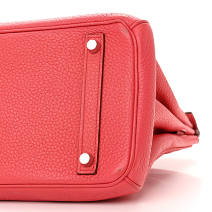 Hermes Togo BIRKIN 30 Bougainvillea 10 of 11