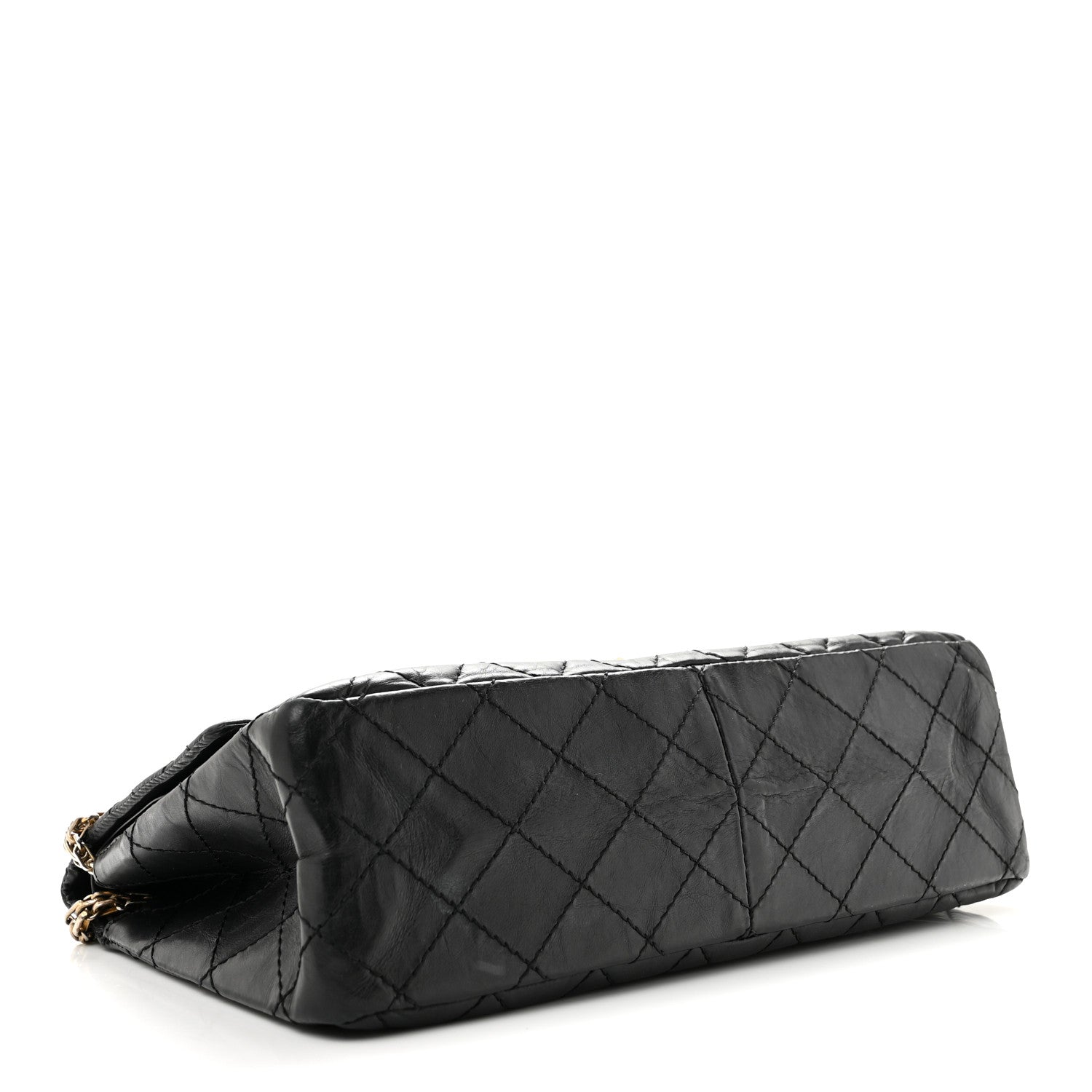 Chanel Aged Calfskin Quilted 2.55 Reissue 226 Flap Black 4 of 13