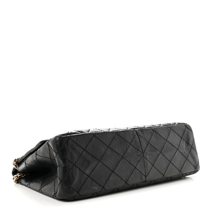 Chanel Aged Calfskin Quilted 2.55 Reissue 226 Flap Black 4 of 13