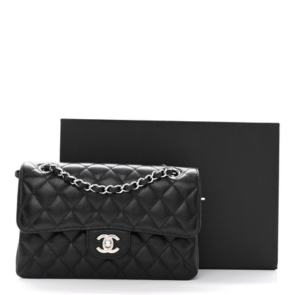 Chanel Caviar Quilted Small Double Flap Black 11 of 11