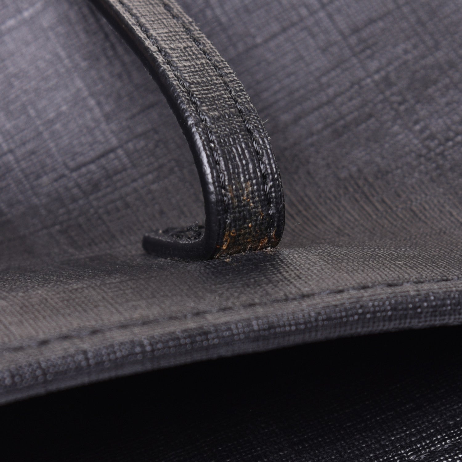 Fendi Zucca Spalmati Medium Roll Tote Black 11 of 12