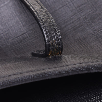 Fendi Zucca Spalmati Medium Roll Tote Black 11 of 12