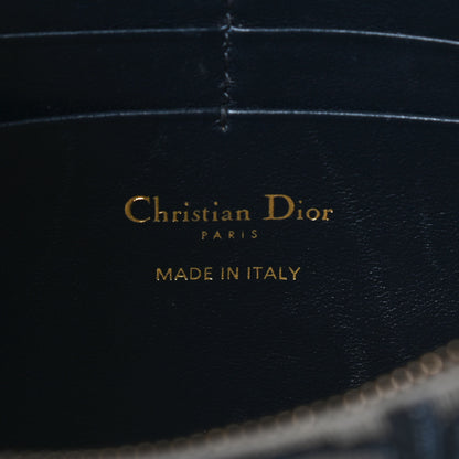 Christian Dior Oblique Saddle Chain Pouch Blue 6 of 9