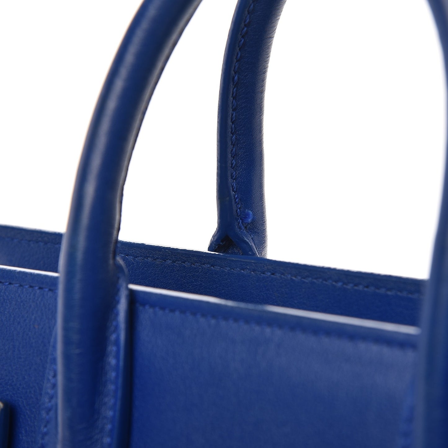 Calfskin Nano Sac De Jour Royal Blue