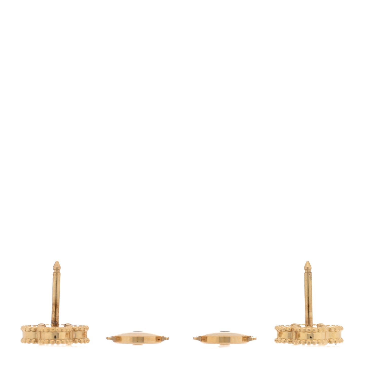 18K Yellow Gold Mother of Pearl Sweet Alhambra Earrings