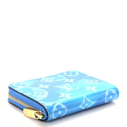 Louis Vuitton Vernis Valentine Zippy Coin Purse Blue 4 of 7
