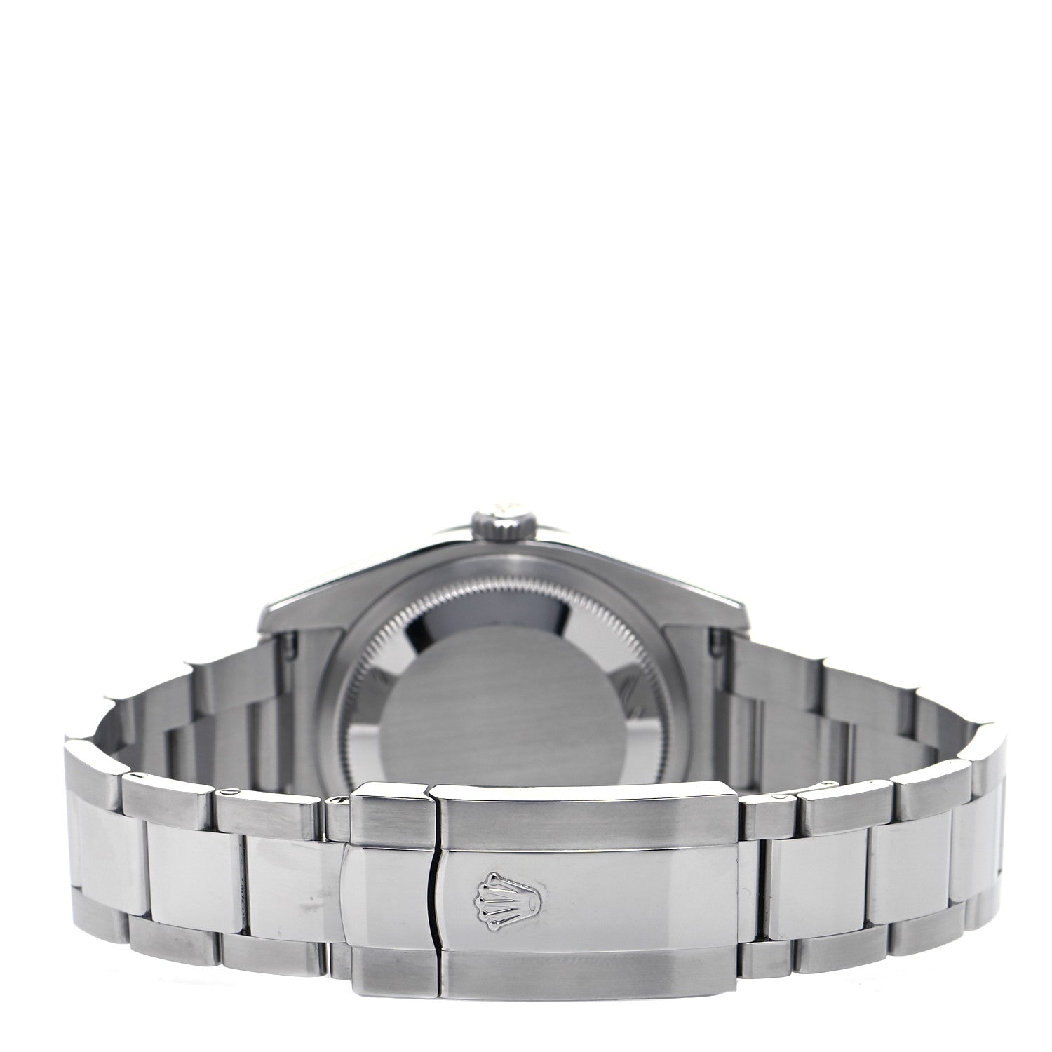 Rolex Stainless Steel 18K White Gold 36mm Oyster Perpetual Datejust Turn-O-Graph Watch Black 116264 3 of 5
