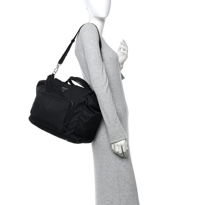 Prada Tessuto Nylon Vela Diaper Bag Black 3 of 11