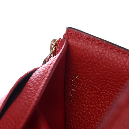 Louis Vuitton Empreinte Victorine Wallet Scarlet 7 of 8