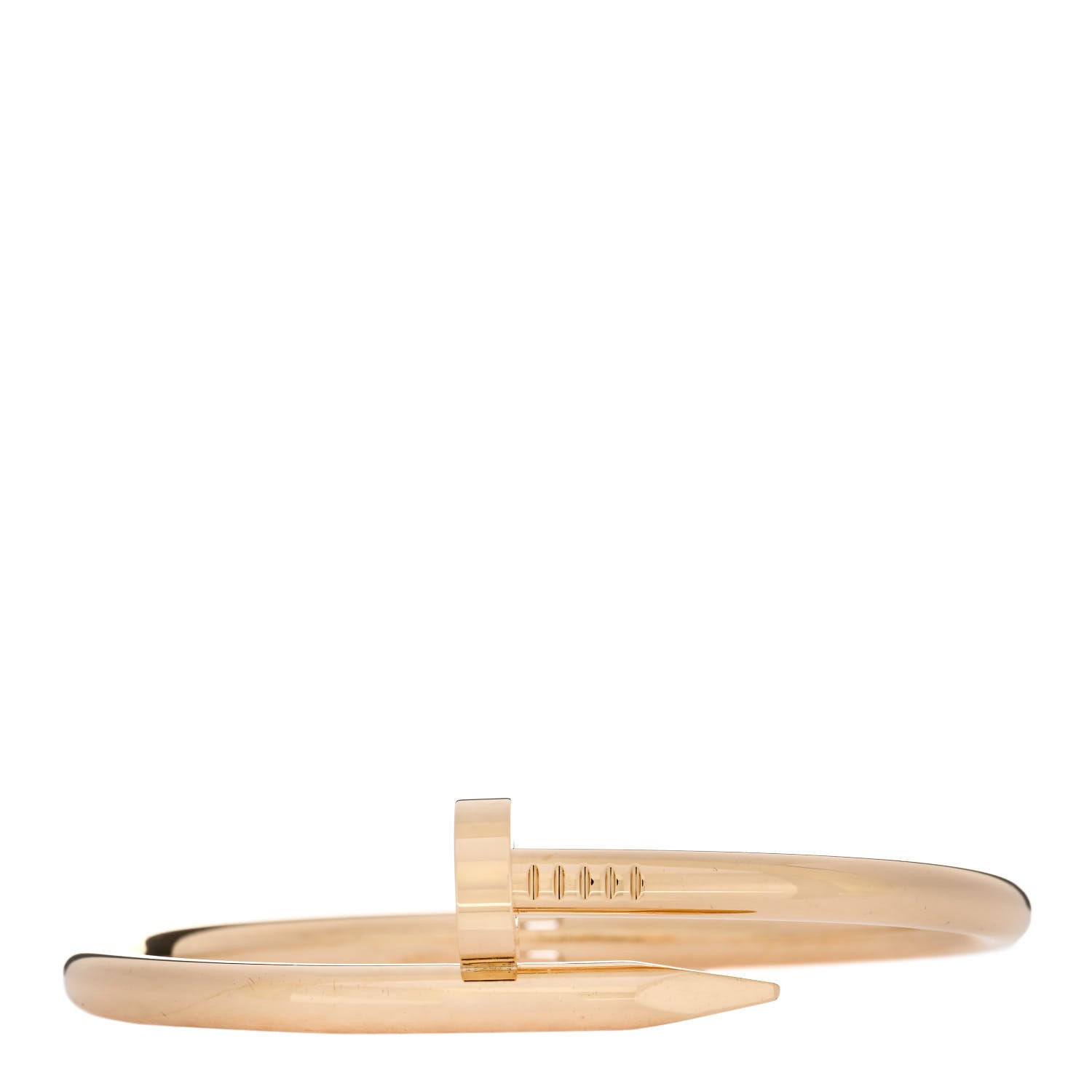 Cartier 18K Yellow Gold Medium Juste Un Clou Bracelet 20 1 of 3