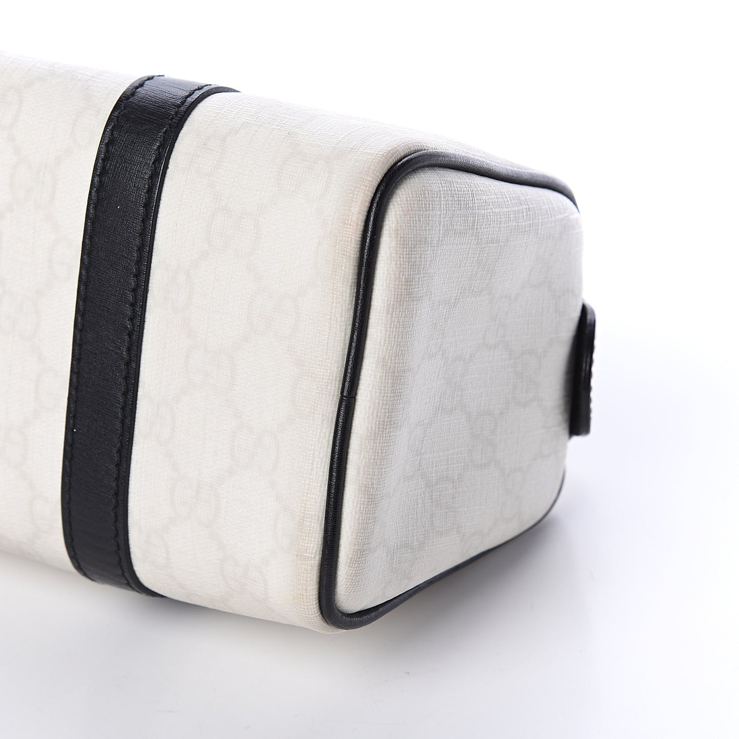 GG Plus Monogram Small Joy Boston White Black