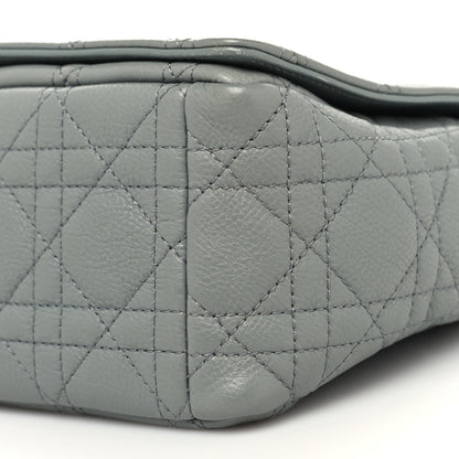 Christian Dior Calfskin Cannage Medium Caro Bag Grey 10 of 11