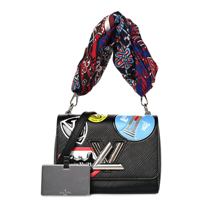 Louis Vuitton Epi World Tour Twist Shoulder Bag PM Black 1 of 9