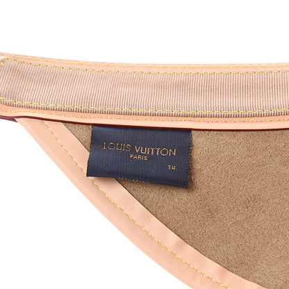 Louis Vuitton Calfskin Raffia Monogram Strawgram Visor Natural 5 of 5